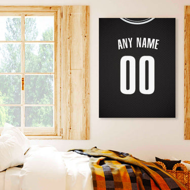 Brooklyn Jersey Custom Canvas Print Wall Art for Boy Girl Men Women Basketball Personalized Canvas Art